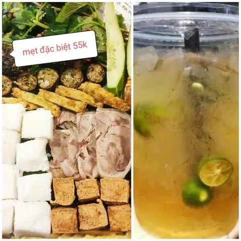 Hình ảnh Combo 1 ( 1 bún đậu đặc biệt - 1 trà tắc )