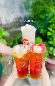 Hình ảnh Trà vải thạch trái cây size lớn 