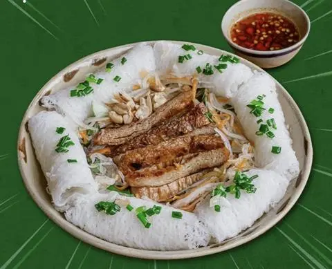 Hình ảnh bánh hỏi thịt nướng chay