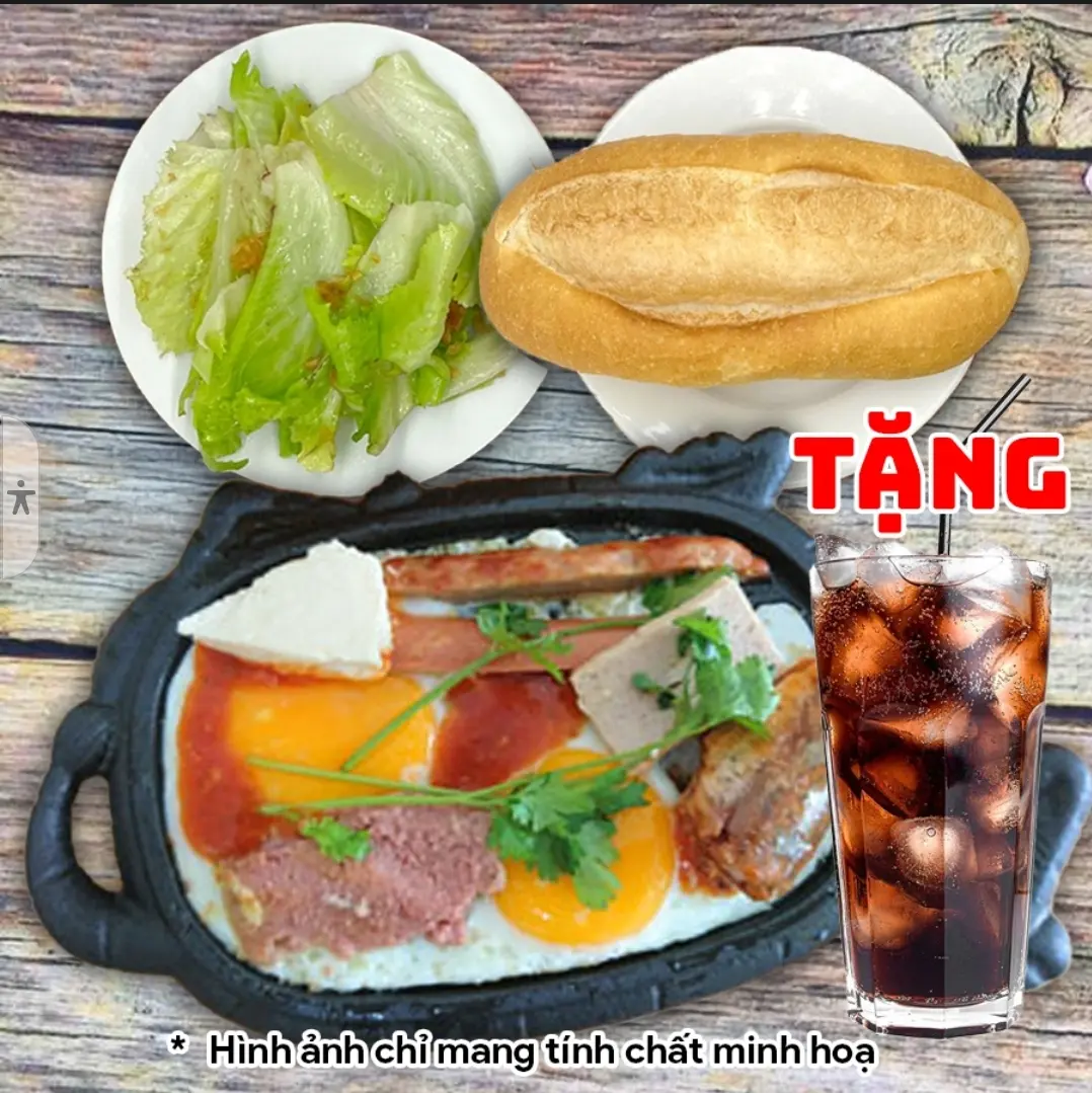 Hình ảnh Ốp La 6 Món (Tặng 1 Coca)