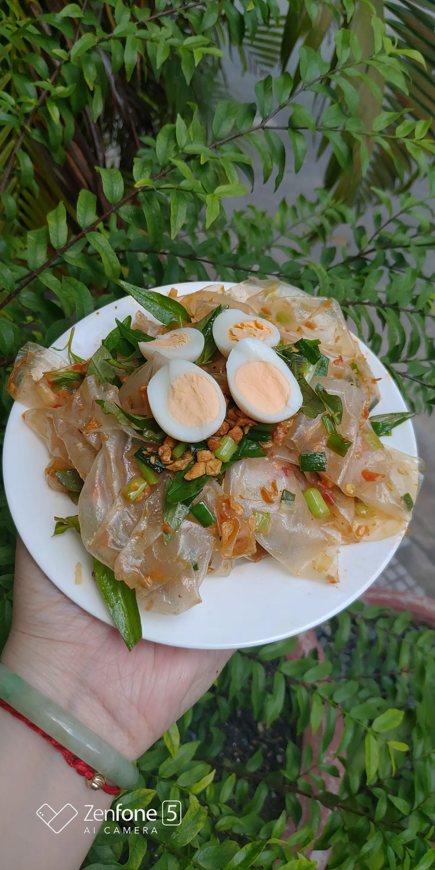 Hình ảnh Dẻo trộn ớt rim( kèm trứng cút)