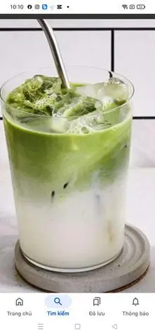Hình ảnh matcha latte 