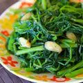 Hình ảnh Rau muống xào tỏi