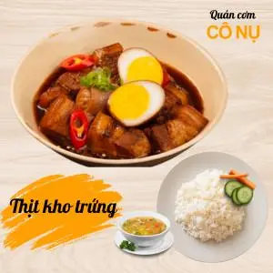 Hình ảnh Cơm Thịt Kho Trứng