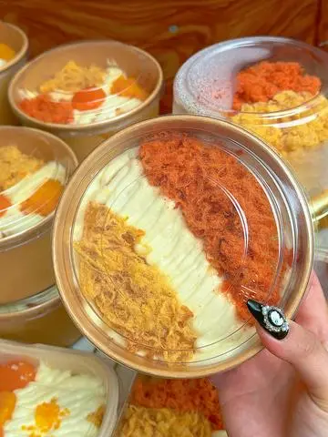Hình ảnh Bông lan sốt phô mai - không trứng muối