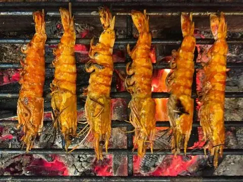 Hình ảnh Tôm Nuóng 5 Con
