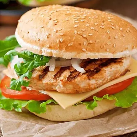 Hình ảnh Hamburger gà
