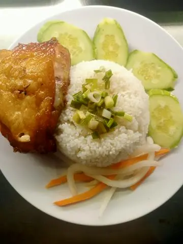 Hình ảnh cơm gà nướng 