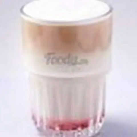 Hình ảnh Latte hoa hồng đá