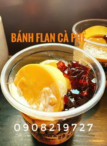 Hình ảnh Bánh flan cà phê sữa