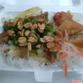 Hình ảnh Bún thịt xào chả giò
