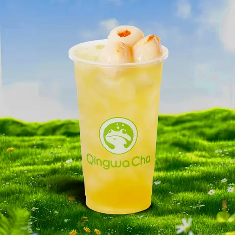 Hình ảnh Trà Olong Vải  (Size M 700ml)