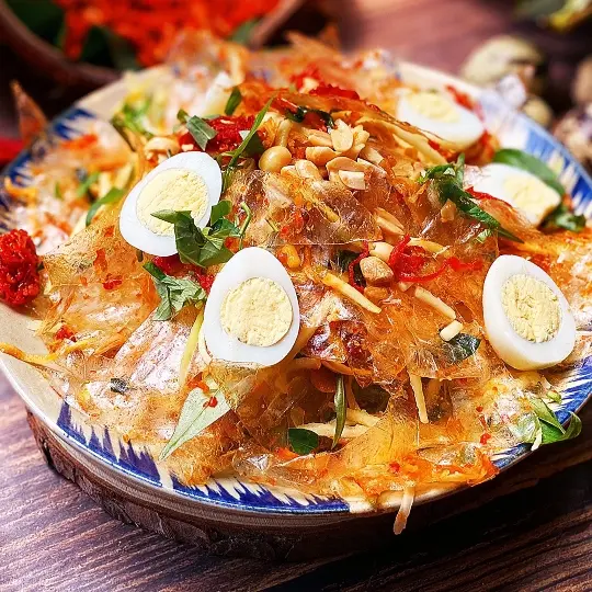 Hình ảnh Bánh tráng sợi trộn