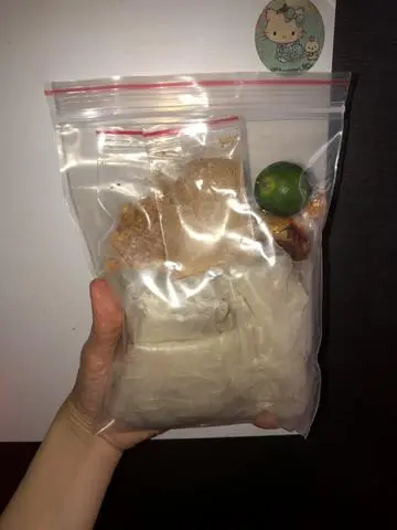 Hình ảnh bánh tráng phơi sương muối nhuyễn 