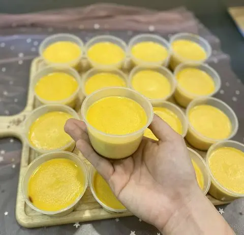Hình ảnh Combo 2 hủ flan to