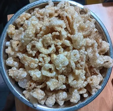 Hình ảnh Top mỡ _ Da heo nổ bì giòn rụm - 0,03kg