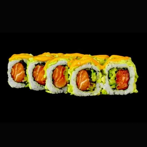 Hình ảnh Crunchy Salmon Roll