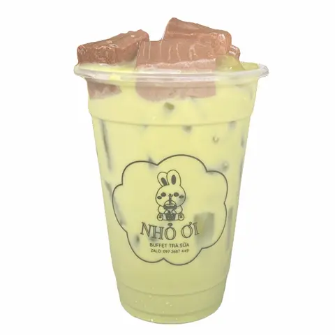 Hình ảnh Trà Sữa Thái Xanh Pudding Socola