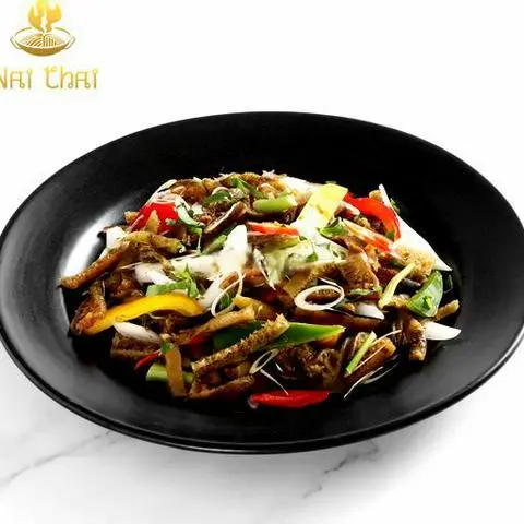 Hình ảnh Hải sâm chay xào sả ớt