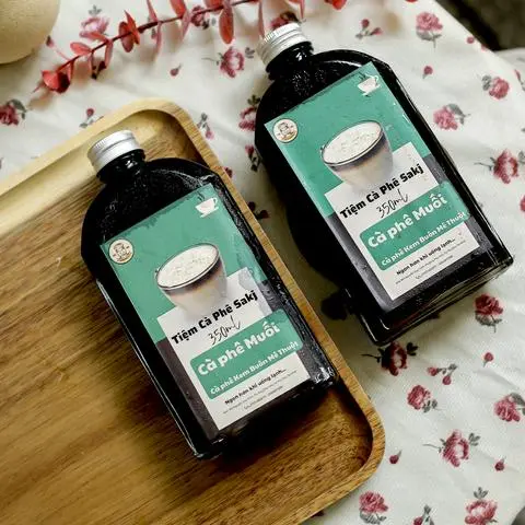 Hình ảnh Combo 2 chai cà phê Đen 350ml x2 