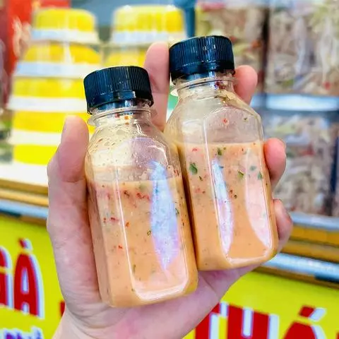 Hình ảnh Muối chấm ớt đỏ - Chai 100ml