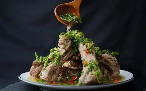 Hình ảnh  mì sườn cay thái