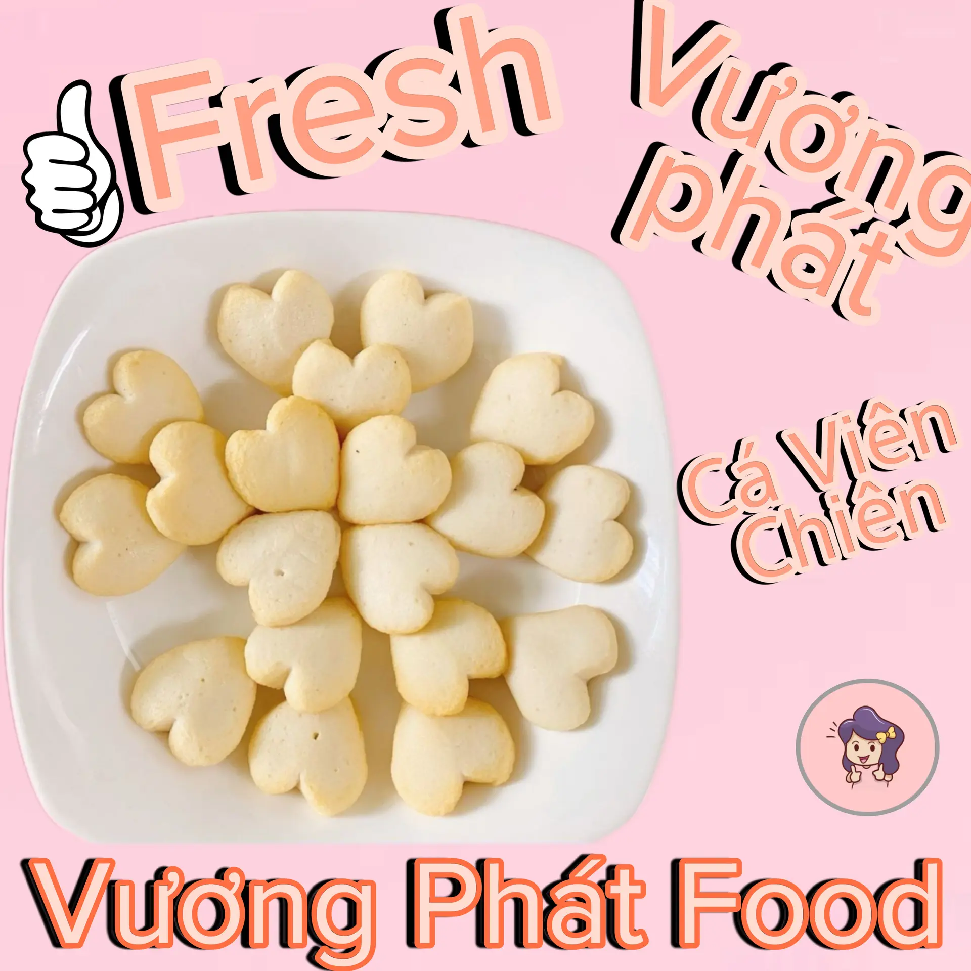 Hình ảnh Đậu Hũ Trái Tim ( 5 Viên )