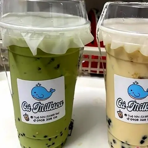 Hình ảnh Trà sữa Thái xanh