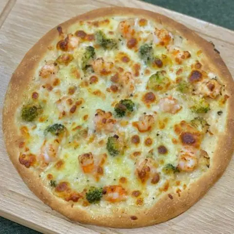 Hình ảnh Pizza Tôm Sốt Kem Size 20cm