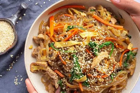 Hình ảnh Miến Xào Hàn Quốc