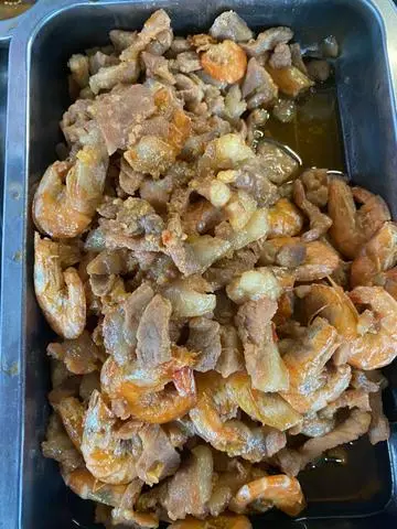 Hình ảnh Cơm Thịt Rim Tôm