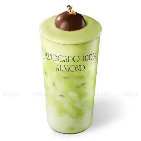 Hình ảnh Avocado 100% With Almond - Bơ 100% Vị Hạnh Nhân