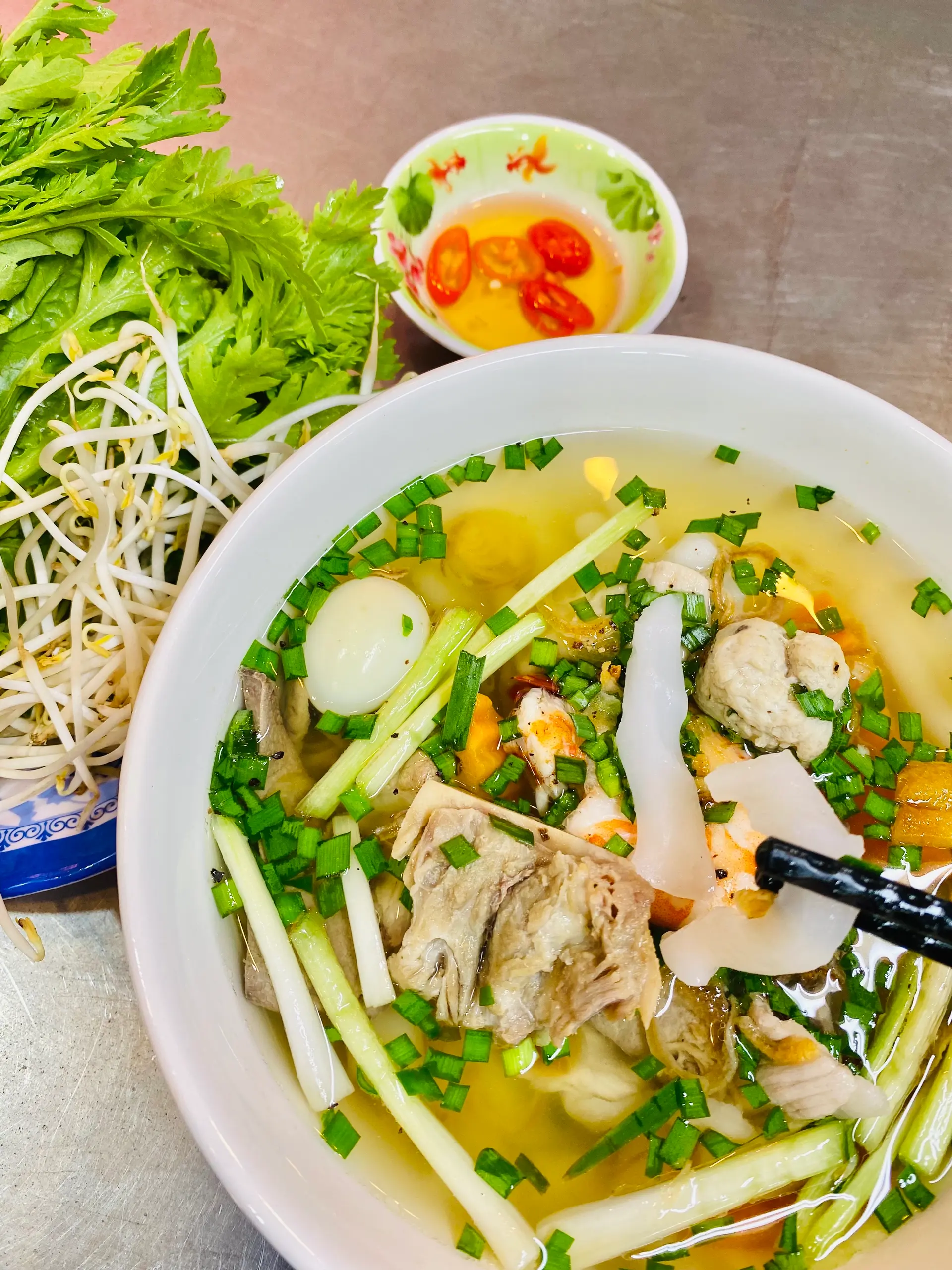 Hình ảnh Bánh canh bột xắt ( bột gạo)