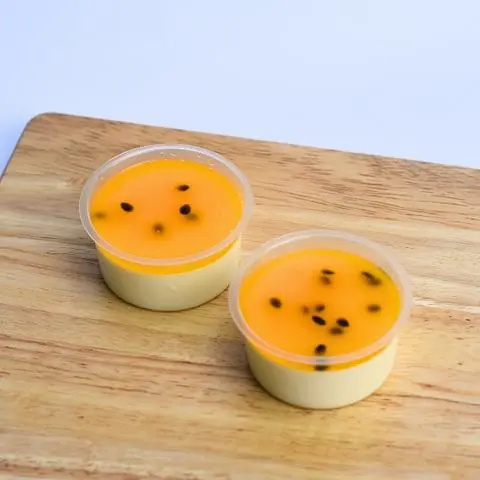 Hình ảnh Panna cotta chanh dây