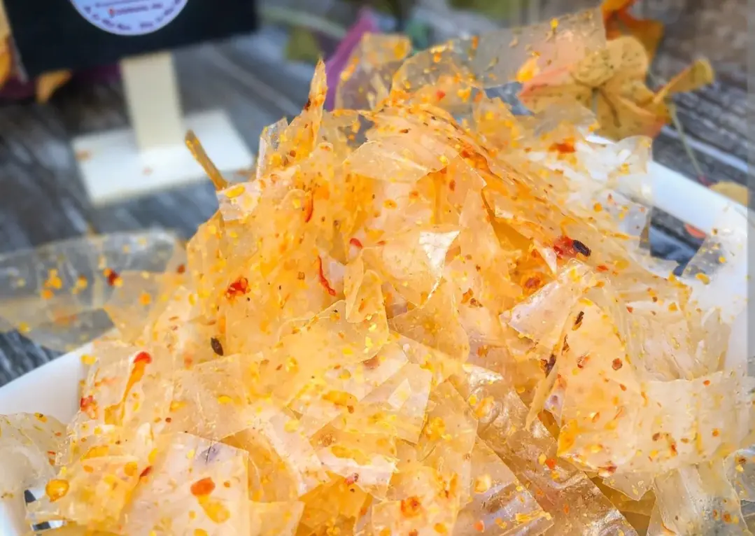 Hình ảnh bánh tráng trộn tỏi