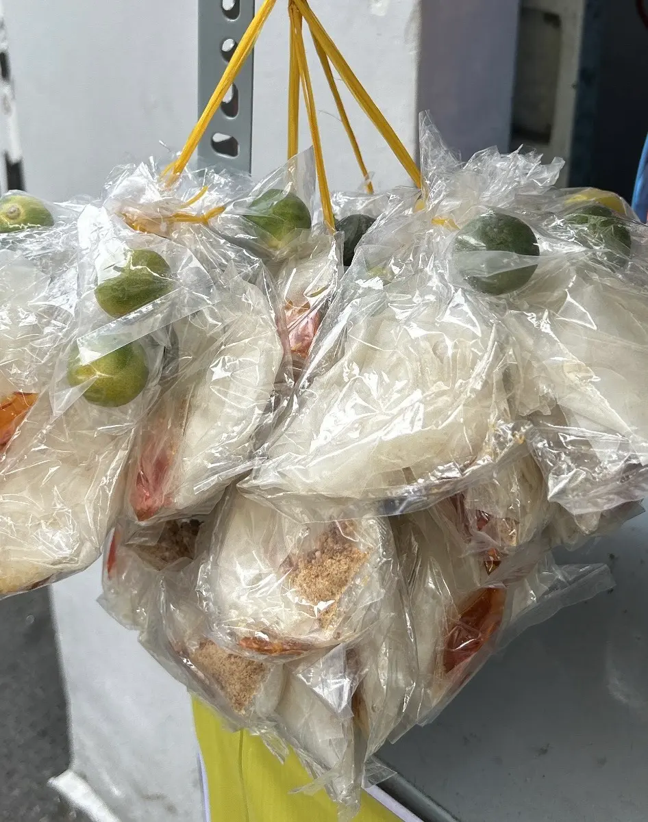 Hình ảnh Bánh tráng vò muối tắc