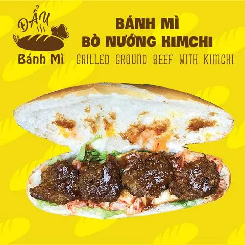 Hình ảnh Bánh MÌ Bò Nướng Kim Chi
