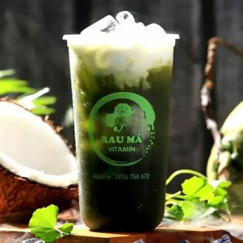 Hình ảnh Rau má sữa dừa ly nhỏ - 500ml