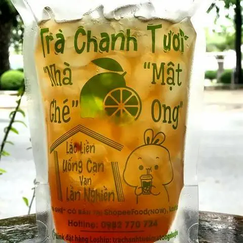 Hình ảnh Trà chanh tươi vị Đào