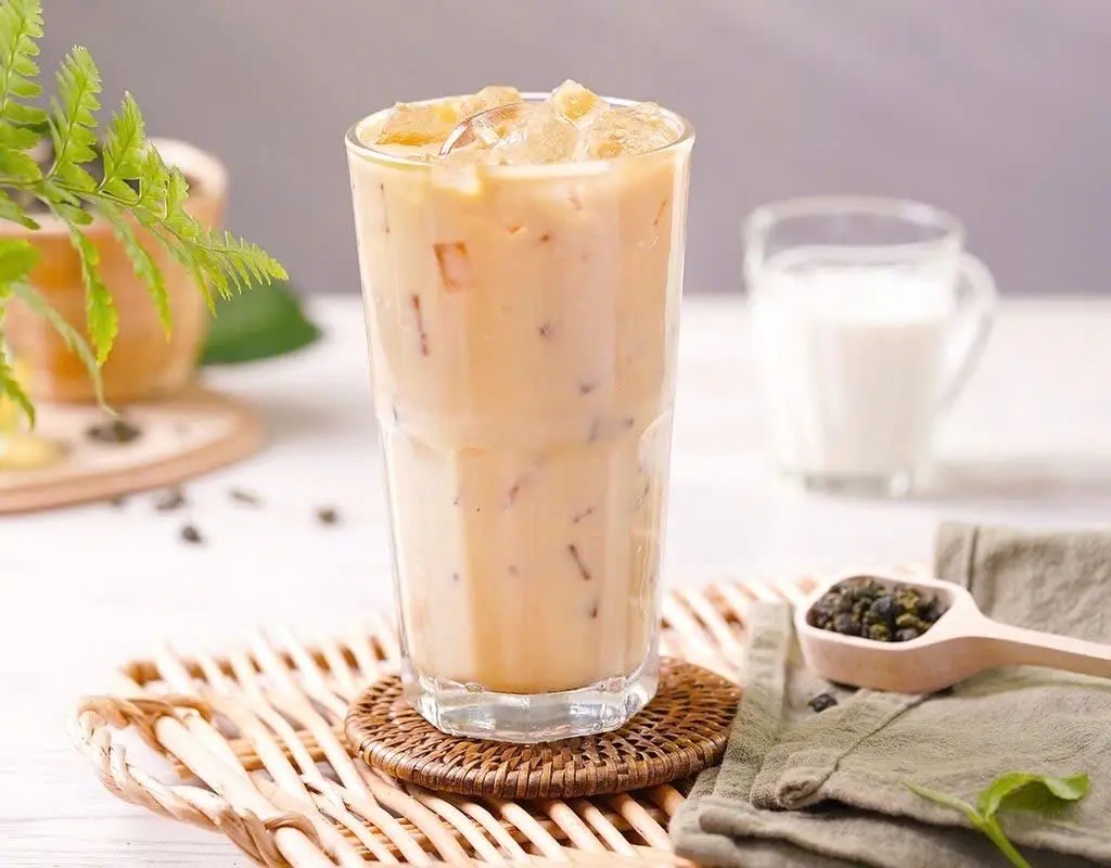 Hình ảnh Trà Ô Long Lài Sữa Trân Châu