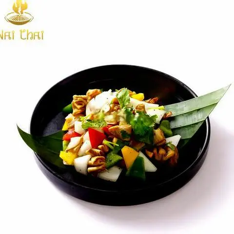 Hình ảnh Nấm xoắn xào ớt chuông