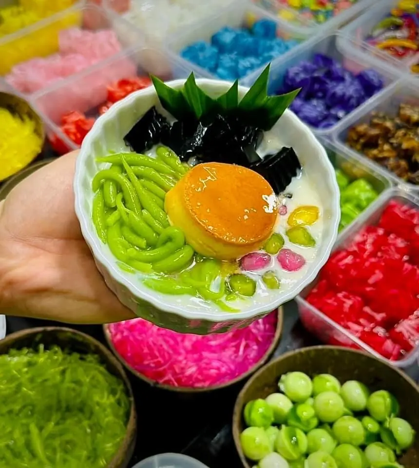Hình ảnh CHÈ BÁNH LỌT SƯƠNG SÁO FLAN