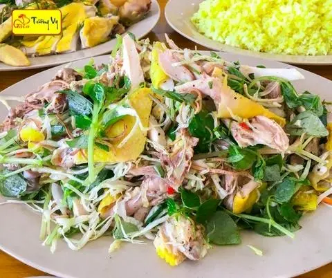 Hình ảnh Cơm gỏi gà ta