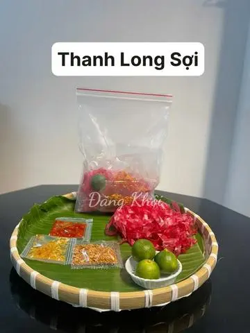 Hình ảnh Bánh Thanh Long Sợi