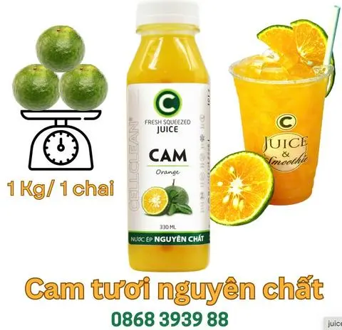 Hình ảnh Cam ép tươi ngon