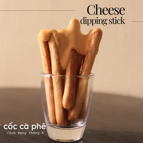 Hình ảnh Bánh que chấm sốt phô mai dẻo
