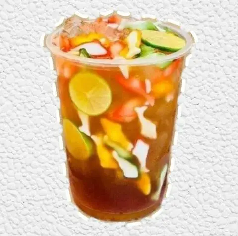 Hình ảnh Trà Xoài Dầm THẠCH CÁ CON (Không Miếng Xoài)
