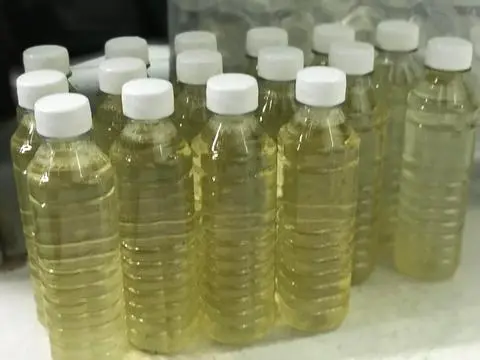 Hình ảnh nha đam nhà nấu hai chai