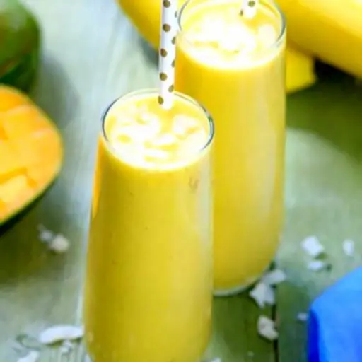 Hình ảnh Sinh tố xoài chuối