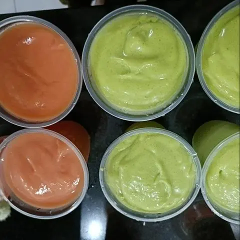 Hình ảnh sinh tố đu đủ bơ